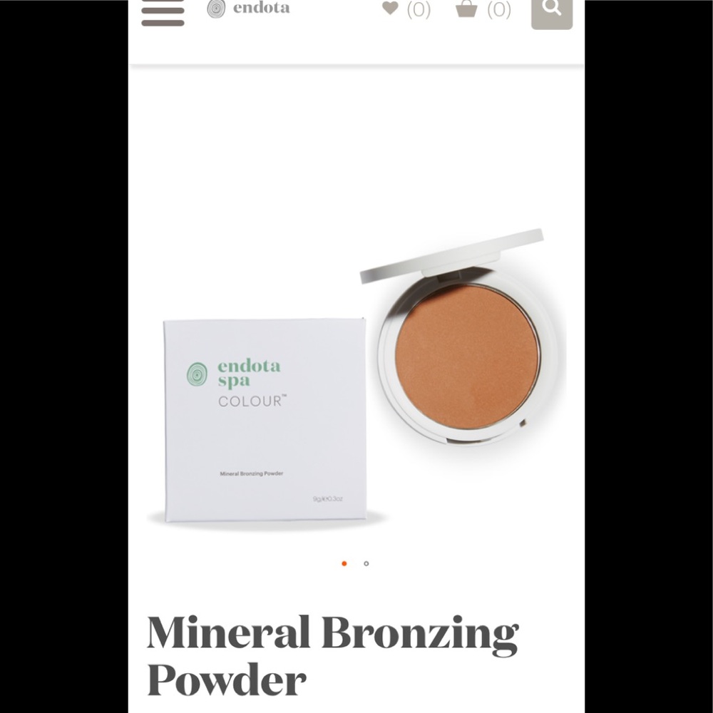 Endota colour ‎ mineral bronzing powder. New!.